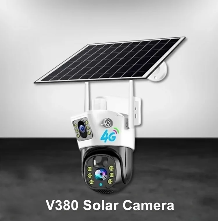 v380 solar camera دوربین خورشیدی V380 Solar Camera - تصویر 1